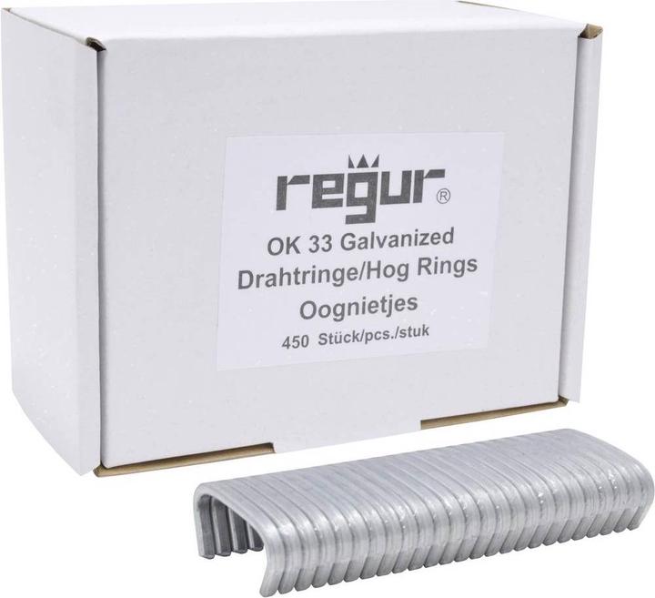 Image du produit Regur OK 33 Agrafes à oeillet galvanisées (1 x)