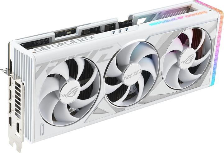 Actual product image ASUS ROG STRIX GeForce RTX 4090 24GB White OC Edition (24 GB)