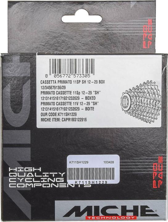 Produktbild Miche Primato Shimano 11 v 13-29 T (11-fach, 13-29)