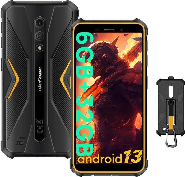 Immagine prodotto Ulefone Armor X12 (32 GB, Un po' di arancione, 5.43", Doppia SIM, 13 Mpx, 4G)