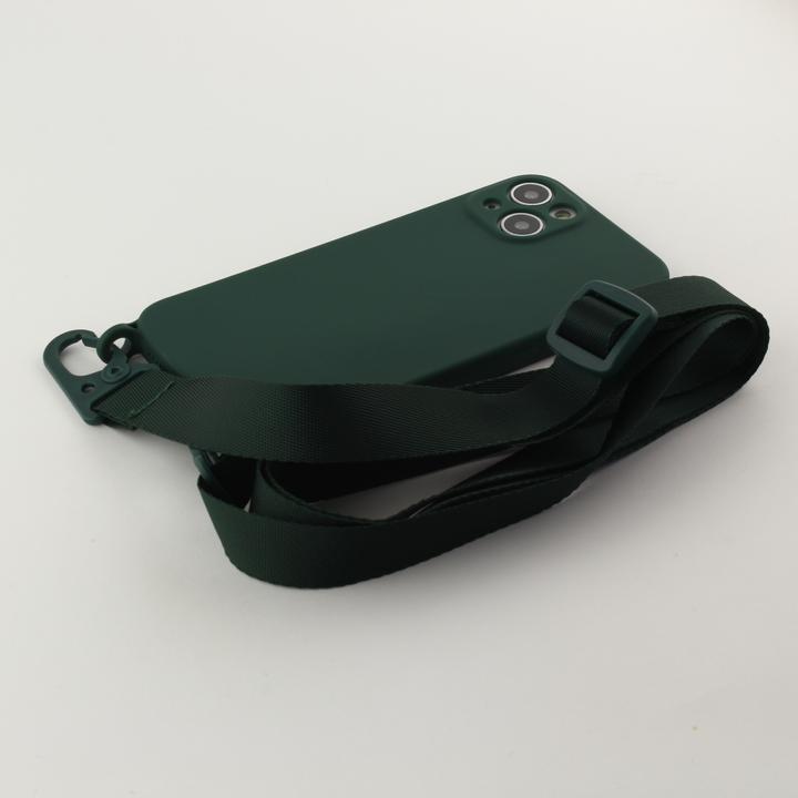 Actual product image PhoneLook Silicone cover with cord and hook (Apple iPhone 13)