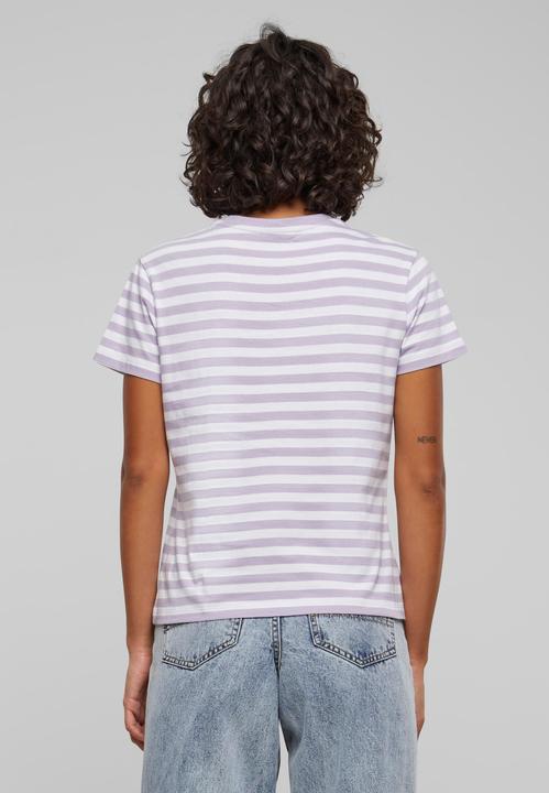 Actual product image Urban Classics Ladies Regular Striped Tee - 142653 (4XL)