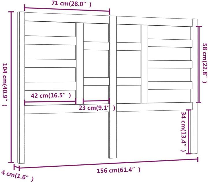 Immagine prodotto VidaXL Edan (156 x 4 x 104 cm)