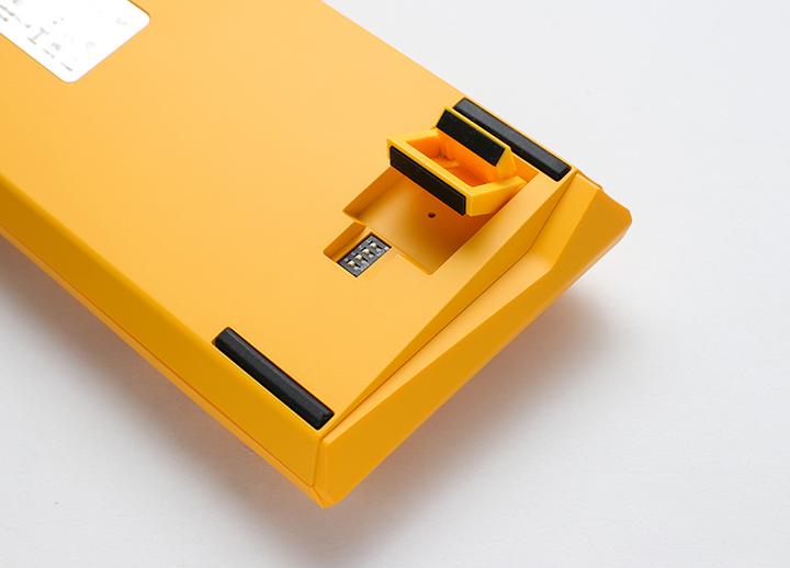 Actual product image Ducky One 3 Yellow SF Gaming Keyboard, RGB LED - MX-Blue (US) (US, Cable)