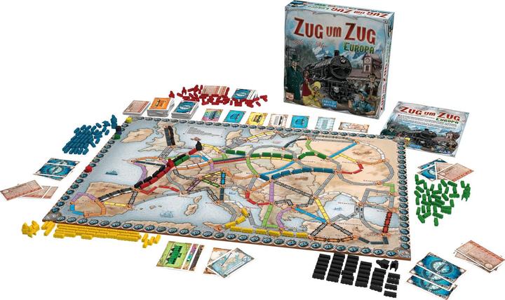 Actual product image Asmodée Ticket to Ride - Europe (German)