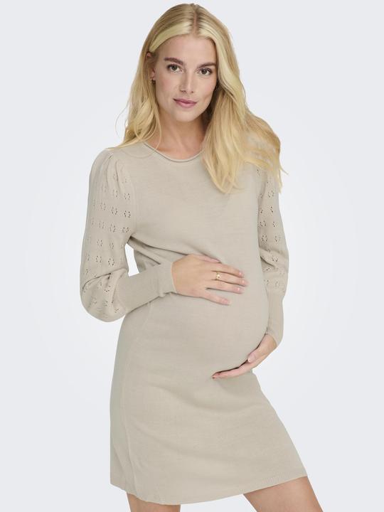 Produktbild Only Maternity Mama langärmeliges Strickkleid (L)