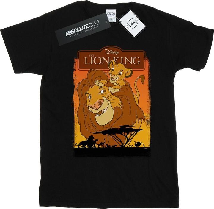 Disney The Lion King Simba And Mufasa TShirt (M)
