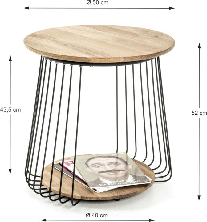 Actual product image HAKU Möbel Crosby (50 x 50 x 52 cm)