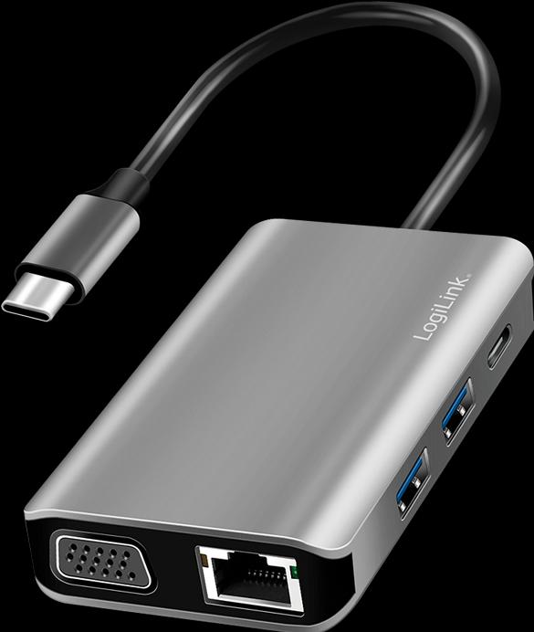 Produktbild LogiLink UA0410 (USB-C, 7 Ports)