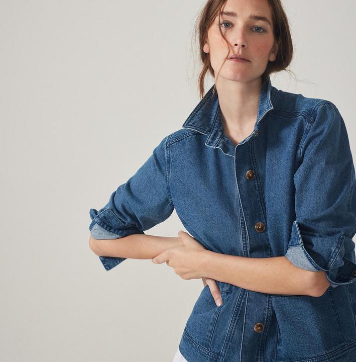 Produktbild La Redoute Collections Jeansjacke mit Knöpfen Signature (38, XS)