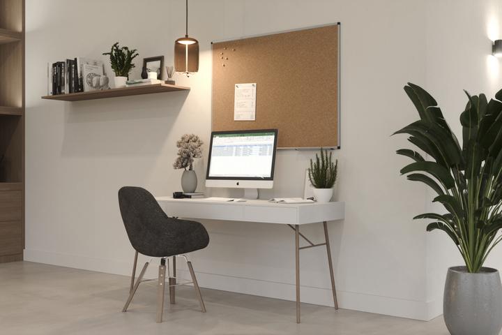 Actual product image Legamaster Pinboard Unite 60 cm x 90 cm, Brown (Bulletin board, 60 x 90 cm)
