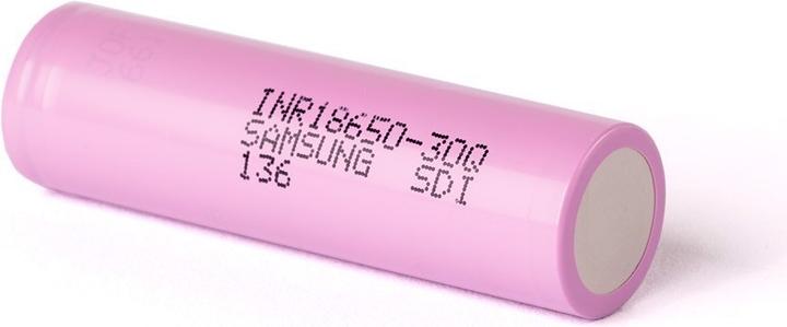 Actual product image Samsung INR18650-30Q (1 pcs., 18650, 3000 mAh)