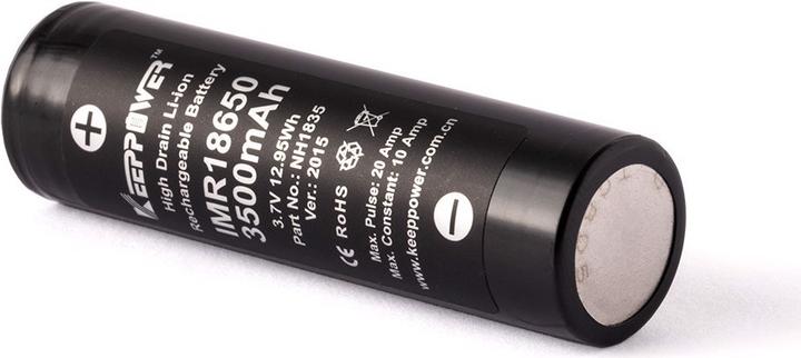 Produktbild Keeppower Akku IMR18650 - (Flat Top) (1 Stk., 18650, 3500 mAh)