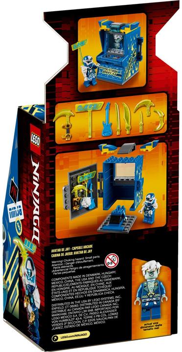 Produktbild LEGO Ninjago Avatar Jay (71715, LEGO Ninjago)