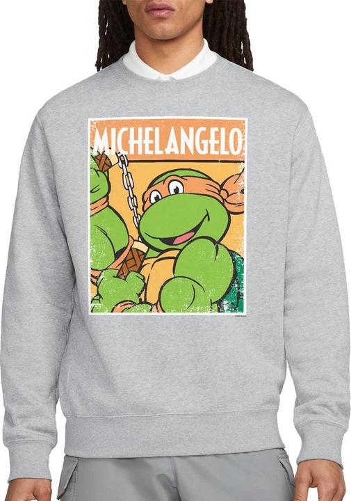 Immagine prodotto Teenage Mutant NT Felpa Michelangelo Adulto Unisex (M)