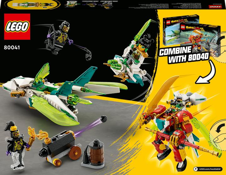 Actual product image LEGO Monkie Kid Mei's Dragon Jet (80041, LEGO Monkie Kid)