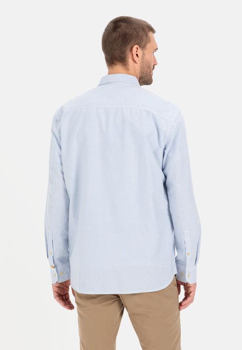 Produktbild Camel Active Oxford Streifenhemd aus nachhaltigem Organic Cotton (M)