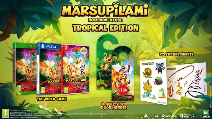 Actual product image astragon Marsupilami: Hoobadventure Tropical Edition (PS4, DE)
