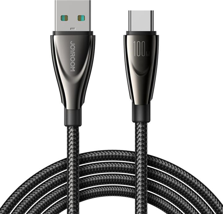 Produktbild Joyroom Cable Pioneer 100W USB to USB C SA31-AC6 / 100W / 1,2m (black) (1.20 m, 100 W)