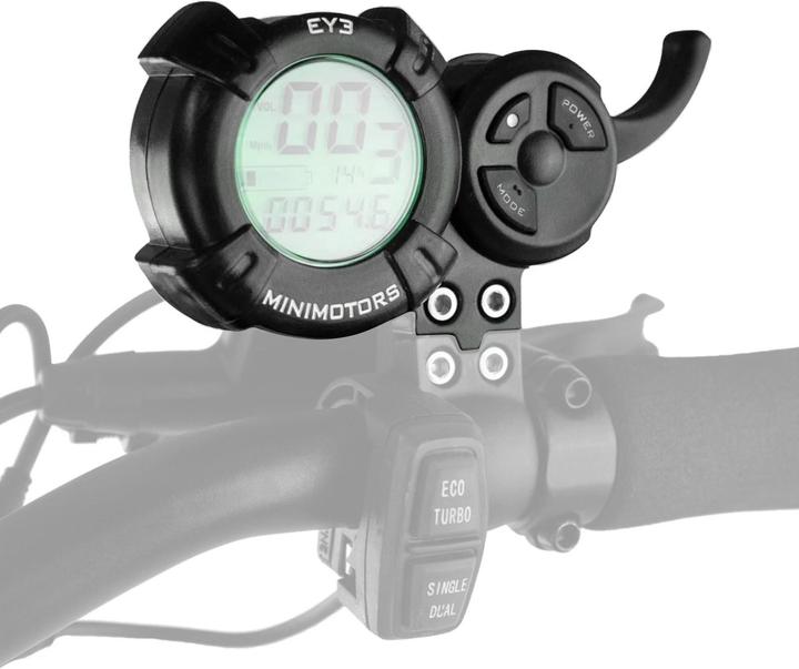 Actual product image Mini Motor LCD-Display Eye3
