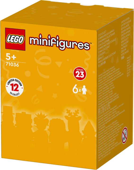 Actual product image LEGO Series 23 - Pack of 6 (71036, LEGO Minifigures)