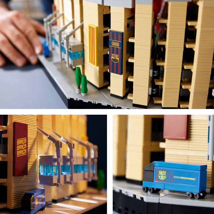 Image du produit LEGO Le Camp Nou - FC Barcelone (10284, LEGO Creator Expert, LEGO difficiles à trouver)