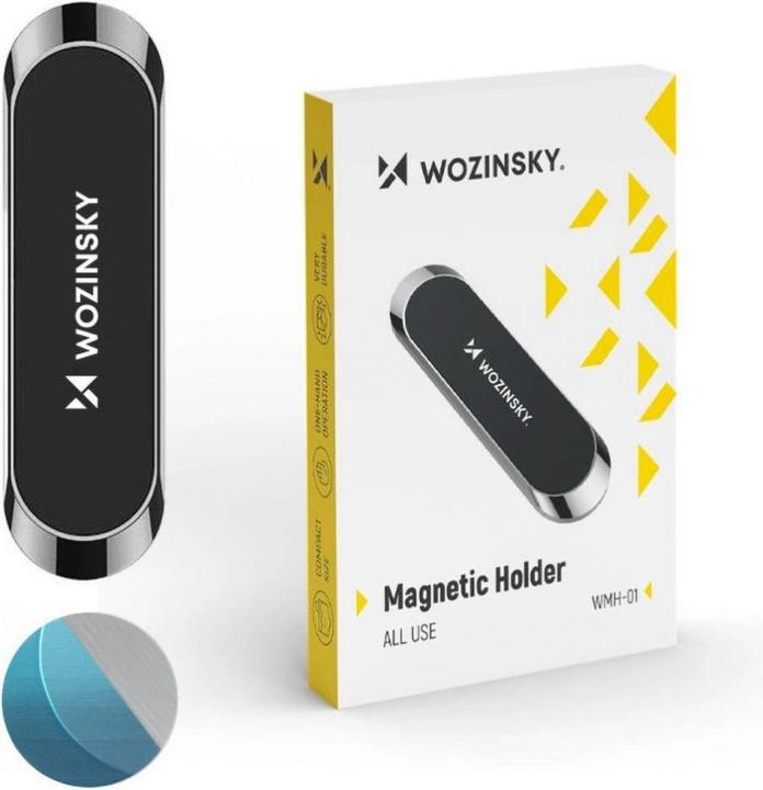 Actual product image Wozinsky Magnetic Dashboard Mount Adhesive Black (WMH-01)