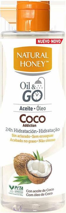 Actual product image Natural Honey Coco Addiction Oil & Go Body Oil 250 Ml (Body oil, 250 ml)