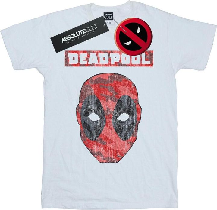 Deadpool Camo Head TShirt (L)