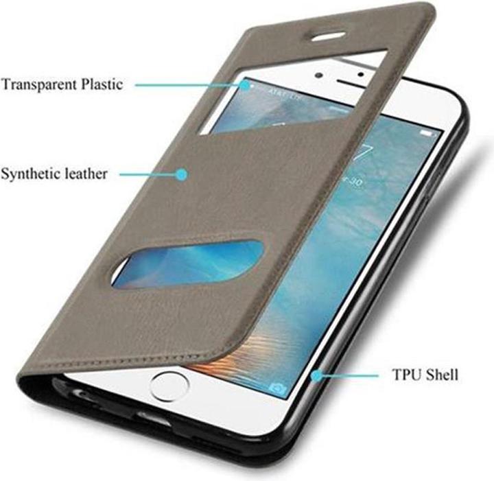 Immagine prodotto Cadorabo Libro con copertina a doppia finestra con vista (Apple iPhone 6)