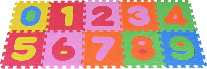 Actual product image Knorrtoys Puzzlematte - "Zahlen"/10-tlg./32 cm (32 x 32 cm)