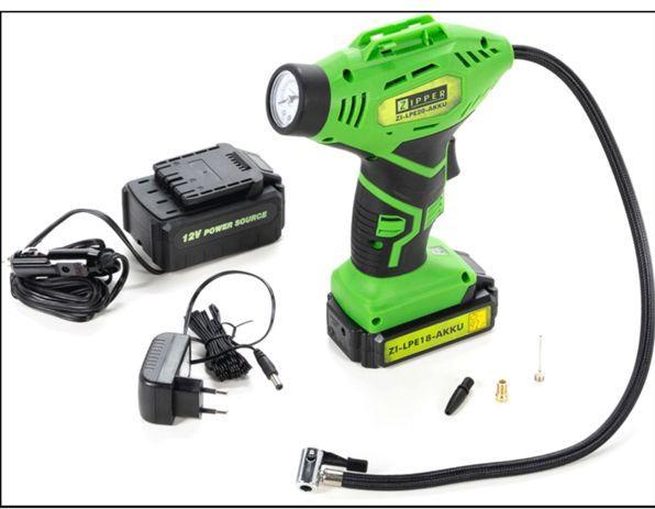 Actual product image Zipper Battery air pump with adapter for cigarette lighter