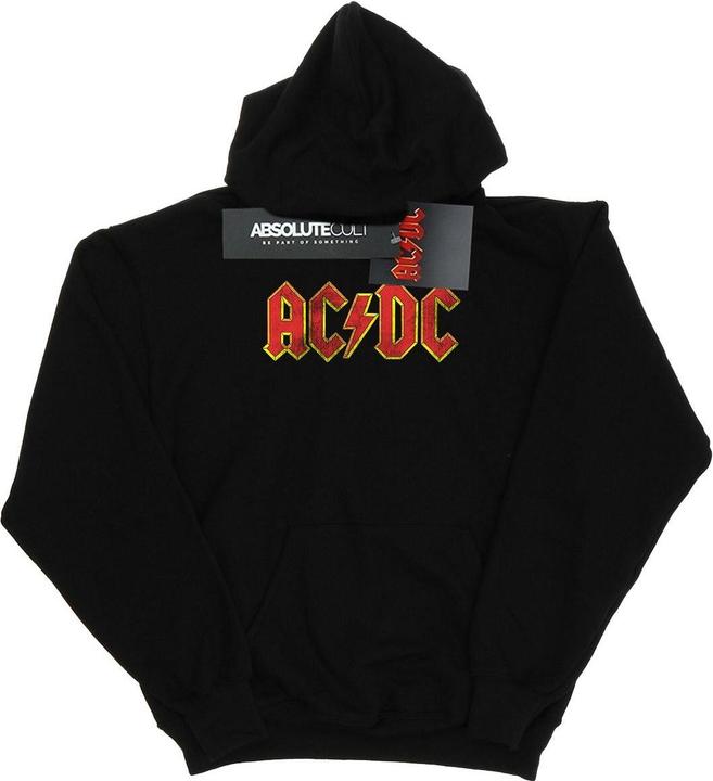 Produktbild AC/DC Distressed Red Logo Kapuzenpullover (S)