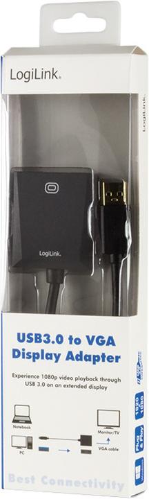 Image du produit LogiLink USB 3.0 zu VGA (VGA, 5.10 cm)