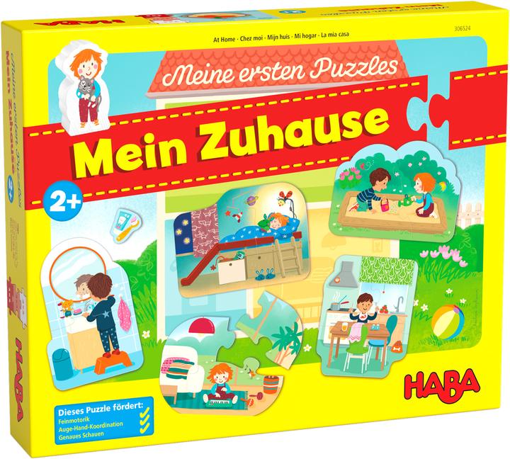 Produktbild Haba Meine ersten Puzzles – Mein Zuhause (4 Teile)