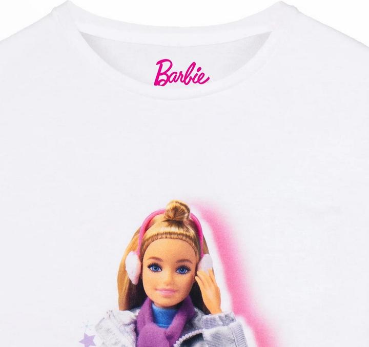 Produktbild Barbie TShirt Mädchen weihnachtliches Design (104)