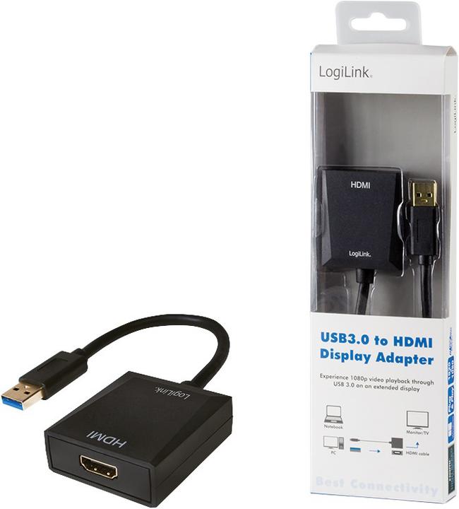 Produktbild LogiLink USB 3.0 zu (HDMI, 5.10 cm)