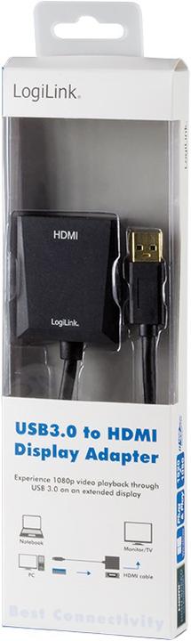 Produktbild LogiLink USB 3.0 zu (HDMI, 5.10 cm)
