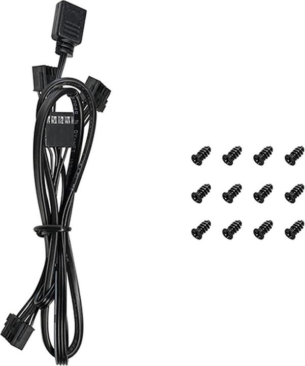 Immagine prodotto Deepcool FL12R Reverse 3in1 120x120x25 Nero (120 mm, 3 x)