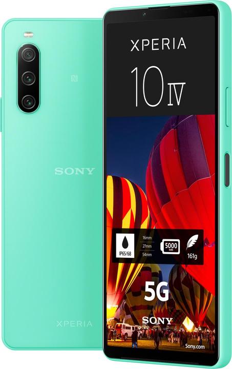 Produktbild Sony Xperia 10 IV (128 GB, Grün, 6", SIM + eSIM, 5G)