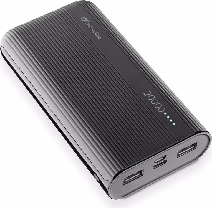 Immagine prodotto Cellularline PowerTank (20000 mAh, 12 W, 74 Wh)
