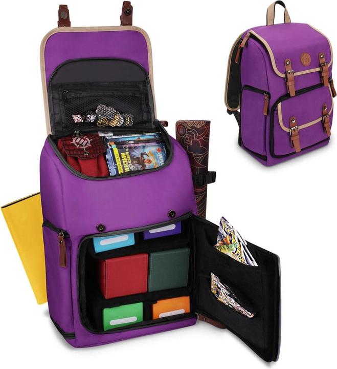 Produktbild Enhance TCG Series Trading Card Backpack Designer Edition Purple Mid-Size