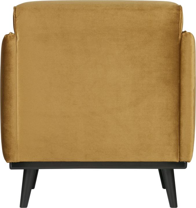 Productafbeelding BePureHome Fauteuil Statement Fluweel Honinggeel