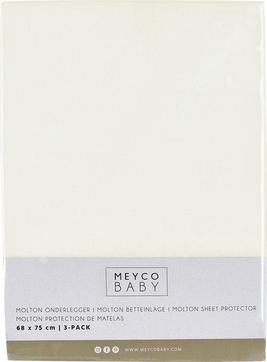 Meyco molton - paquet de 3