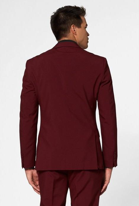 Actual product image OppoSuits Blazing Burgundy (46)