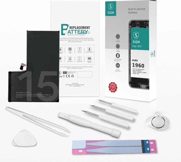 Produktbild SIGN Complete Battery Replacement Kit - iPhone 15