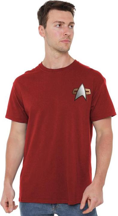 Actual product image Mens Deep Space Nine Command Emblem T-Shirt (L)