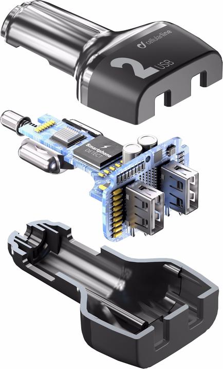 Actual product image Cellularline Car Multipower 2