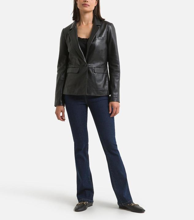 Immagine prodotto Anne Weyburn Blazer in vita in pelle di agnello (40)