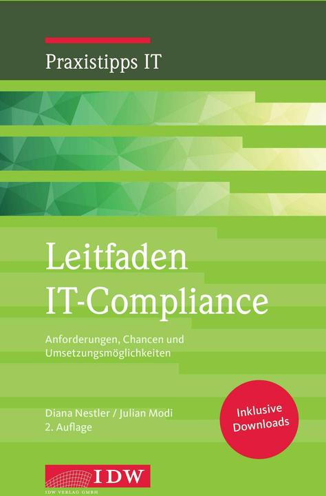 Produktbild Leitfaden IT-Compliance (Deutsch, Diana Nestler, Julian Modi, 2024)